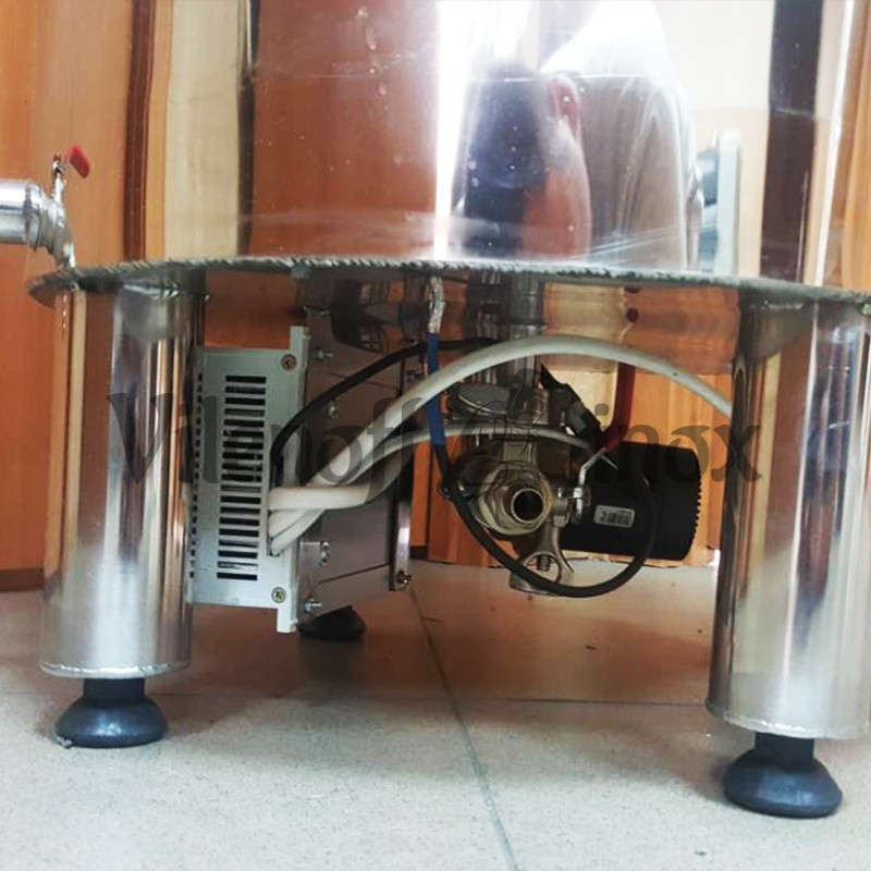 Автоматическая пивоварня на 62 литра с рубашкой охлаждения